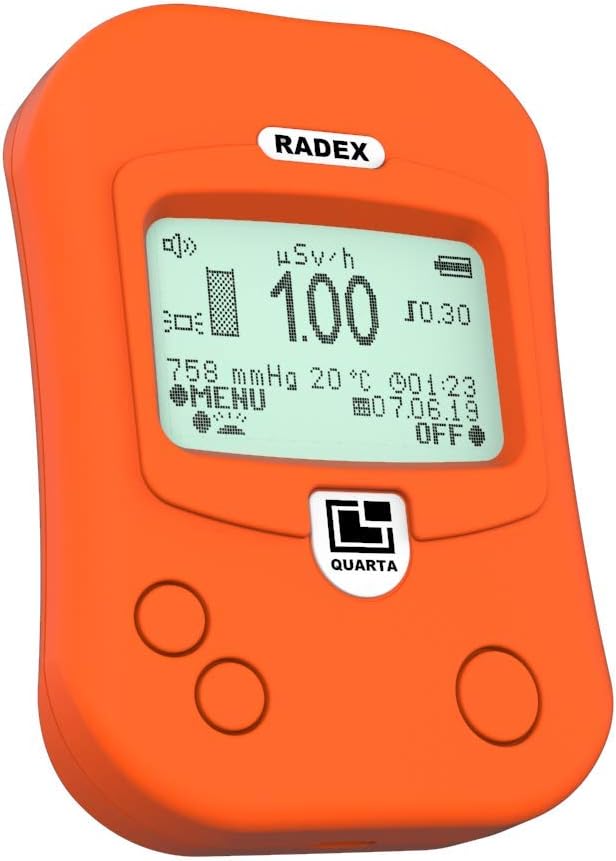 RADEX RD1212-BT"Outdoor" Edition, Advanced Radiation Detector, Geiger Counter for smartphones with Dosimeter