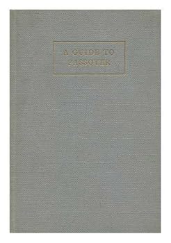 Hardcover Guide to Passover (Guides to the Jewish Festivals) Book