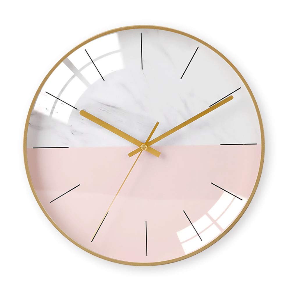 Horloge murale moderne en ABS pour salon et chambre minimaliste