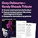 Ozzy Osbourne - Randy Rhoads Tribute | Guitar Tablature Songbook with Complete Transcriptions | Play It Like It Is Series for Electric Guitar | Includes Crazy Train, Iron Man