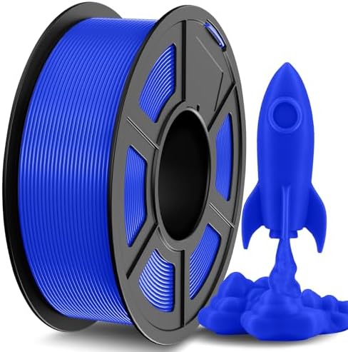 JAYO High Speed PLA Filament 1.75mm Blau 1.1kg, Schnelles PLA 3D Drucker Filament 1.75mm, für schnelles Drucken bis zu 600mm/s, Maßgenauigkeit +/- 0.02mm, 1.1kg Spule (2.42IBS)