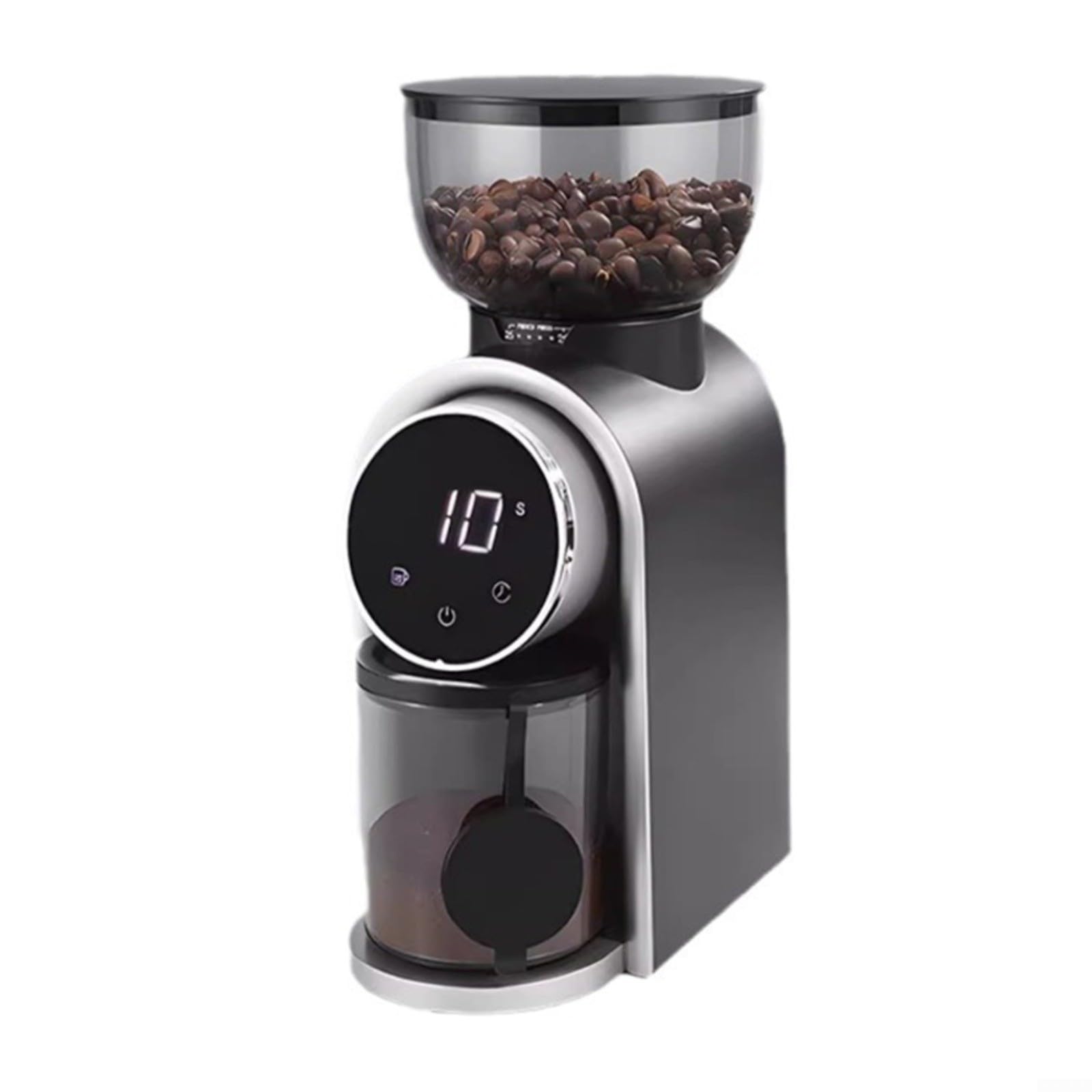 Elektrische Kaffeemühle Mit 30 Stufen & Touchscreen | Solider Werkstoff Wird An Der Brühstation Eingesetzt, Verbessert Den Arbeitsablauf Und Erleichtert Saubere Ergebnisse.