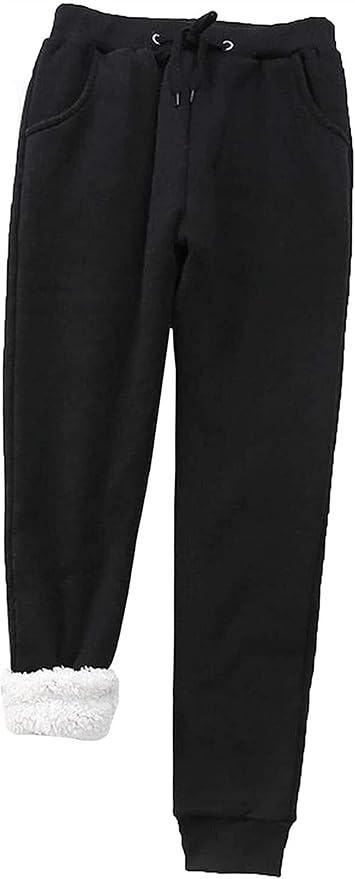 MXDJ Caldi Pantaloni Sportivi da Jogging Foderati in Sherpa con Coulisse, Pantaloni  Sportivi da Jogging in Pile Invernali Casual, Larghi, Spessi, Caldi  Pantaloni Sportivi con Tasche : Amazon.it: Abbigliamento