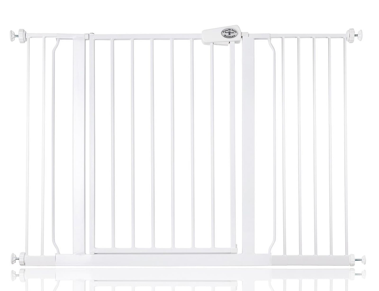 Bettacare Easy Fit Gate120.3Cm128.3CmWhitePressure Fit Stair GateBaby Gate For Doors Hallways And Spaces from B&Q