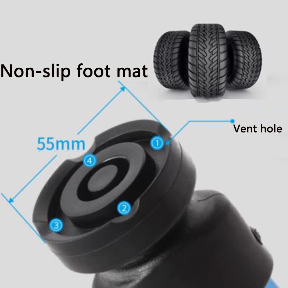 Muletas Ortopédicas Regulable Escalada Bastón, Ajustables Muletas De Antebrazo, Bastones para Caminar para Jóvenes, Adecuado para 150-190cm De Altura (Color : Blue)
