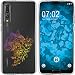 Produktbild PhoneNatic Case kompatibel mit Huawei P20 Pro Silikon-Hülle Floral Katze M2-3