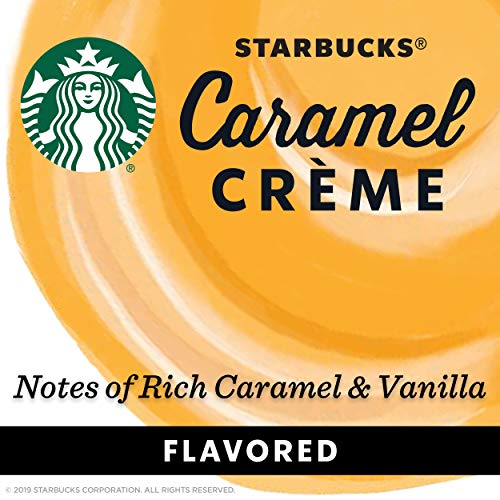 Image of Starbucks Flavored K-Cup Coffee Pods - Caramel Creme for Keurig Brewers ,10 Count (Pack of 6)