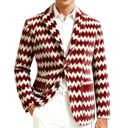 Veste de loisirs classique en velours pour homme : le confort stylé contre la fraîcheur