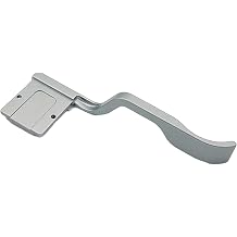 X-M5 Thumb Grip, Metal Thumb Up Rest Grip for Fujifilm Fujifilm XM5 Camera with Hot Shoe Cover Protector, Stable and Safe Handling, Will Not Affect the Use of XM-5 Camera ButtonsSilver Gray