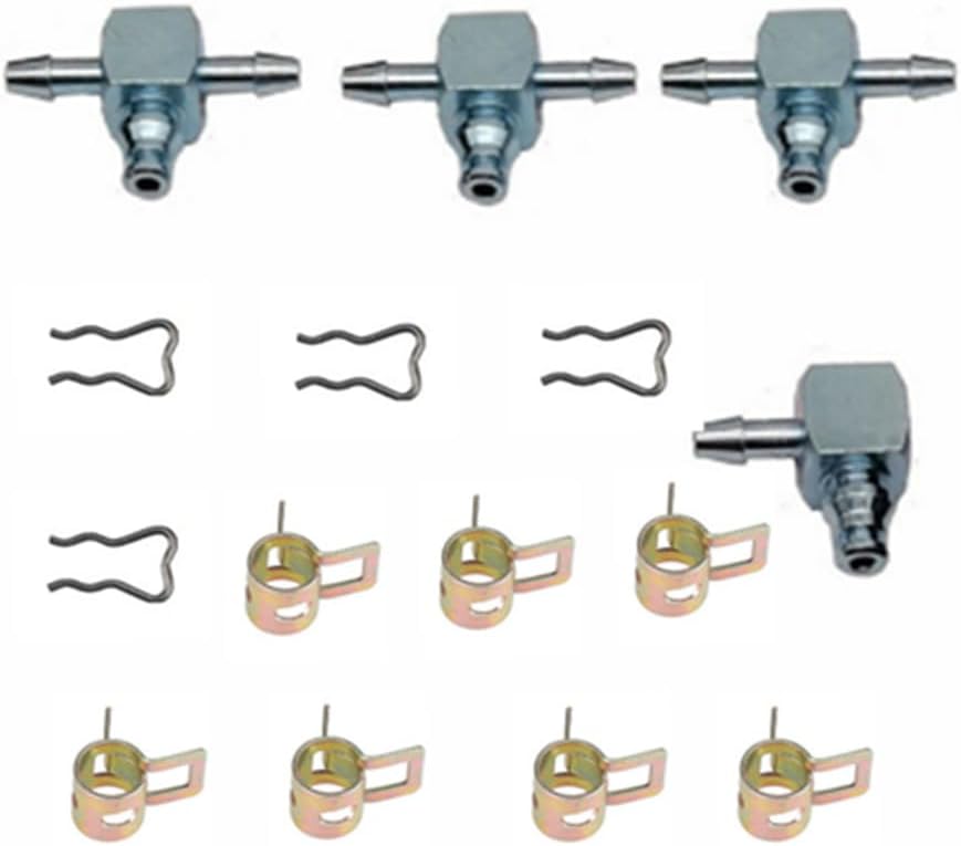 97328733 Fuel Return Connector Kit Fit for Duramax Sprinter | Fit for Sprinter OM612 OM647 Duramax LLY LMM LBZ, OE# A6120703032 97328733, heavy duty 4-cylinder metal injector leak off kit