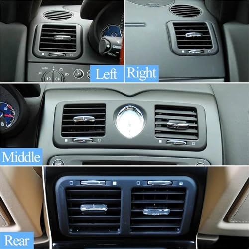 Rejilla de ventilación premium para salpicadero Maserati Quattroporte 2004-2012 4