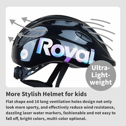 Image of RoyalBaby Kids Helmet 0.47 lb Ultra-Lightweight & Adjustable for Ages 5-13 Years, Ideal for Cycling, Scooter, Balance Bike & More Sports, 4 Vibrant Colors Available