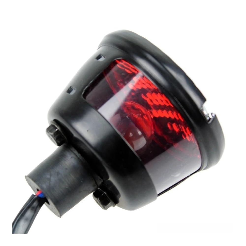 DAGMARA Freno Luce Stop Moto Fanale Posteriore A LED per Motocicletta, Targa, Fanale Posteriore, Luce Freno, Stop, per per Chopper per Bobber Accessori per Moto