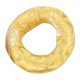 MAGICLULU 1Stück Klangschalenkissen aus Baumwolle Zufällige Farben für Meditation und Sound Bowls