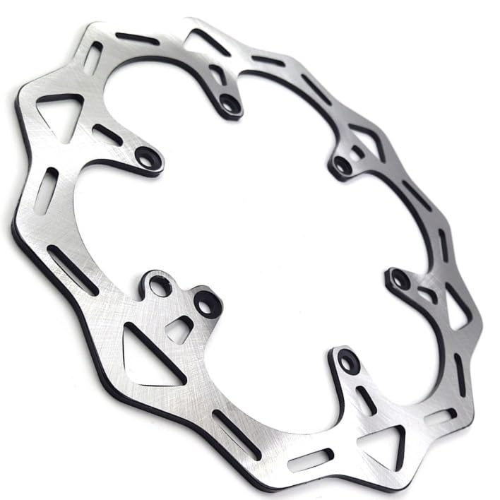 Disques de frein avant anti-vibration 260mm en acier 6 trous pour moto cross EXC