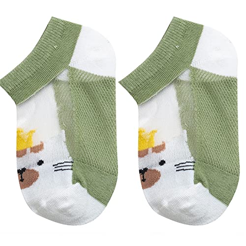 Baby Kids Transparent Mesh Ultra-thin Socks Boys Summer Ankle Socks3