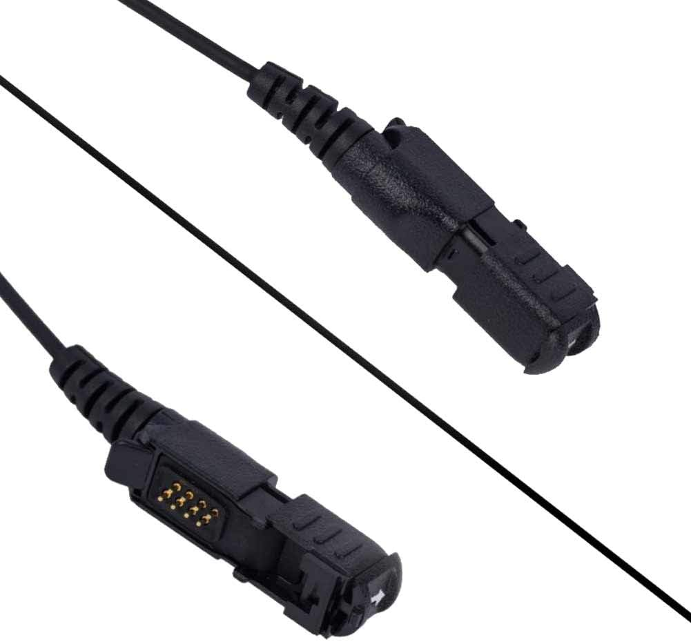 2-Wire Two-Way Radio Surveillance Earpiece Kit for Motorola Xpr3300 Xpr3500 XIR P6620 XIR P6600 E8600 E8608 Mototrbo