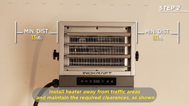 Amazon.com: InoKraft 7,500W Electric Garage Heater, Wire: 8 AWG