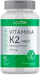 Vitamina K2 Menaquinona MK-7-60 Cápsulas - Lauton