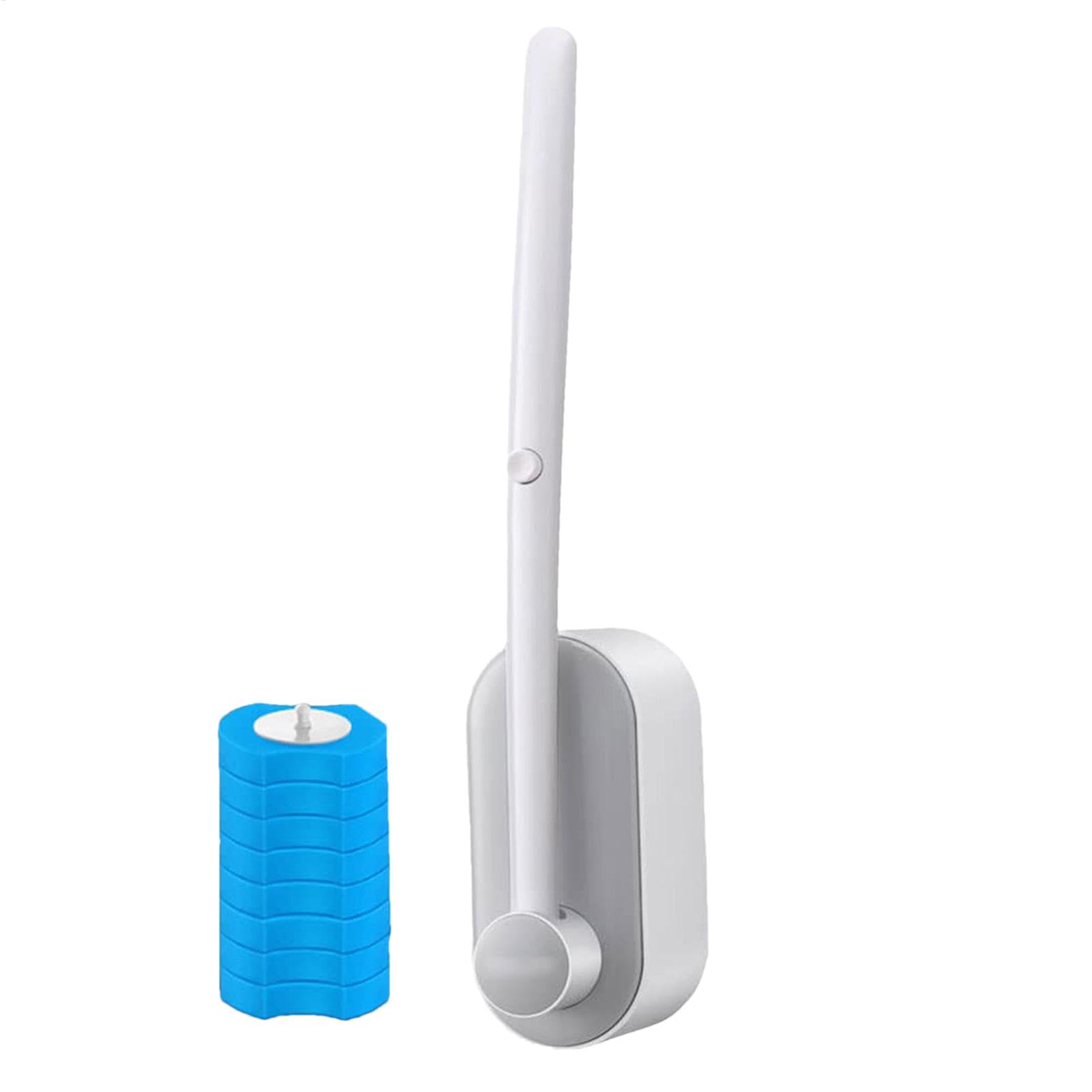 Brosse murale pour cuvette de toilette ergonomique et accessoires de nettoyage