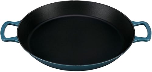 Miniatura 9 de Le Creuset Paella de hierro fundido esmaltado, 3.25 cuartos de galón., Cerise