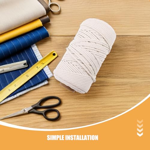 Cordón de macramé de 4mm resistente que no se deshilacha para tejer sin frustración 4