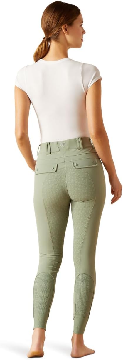 ARIAT Women's Tri Factor Grip Full Seat Breech, Lily Pad, 34
