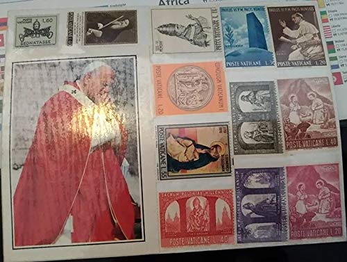  Lotto 12 francobolli Poste Vaticane
