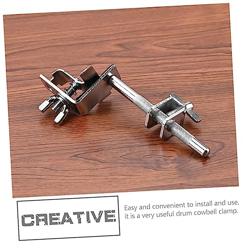 VICASKY Drum Kit Cowbell Clamp Holder para Bombo Clip con Excelente Fuerza de Sujeción Diseño para Fácil Instalación y Uso miniatura 7