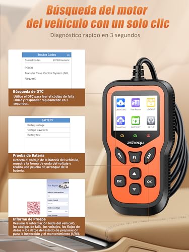 Máquina diagnosis coche multimarca para revisar el motor antes de la ITV 5
