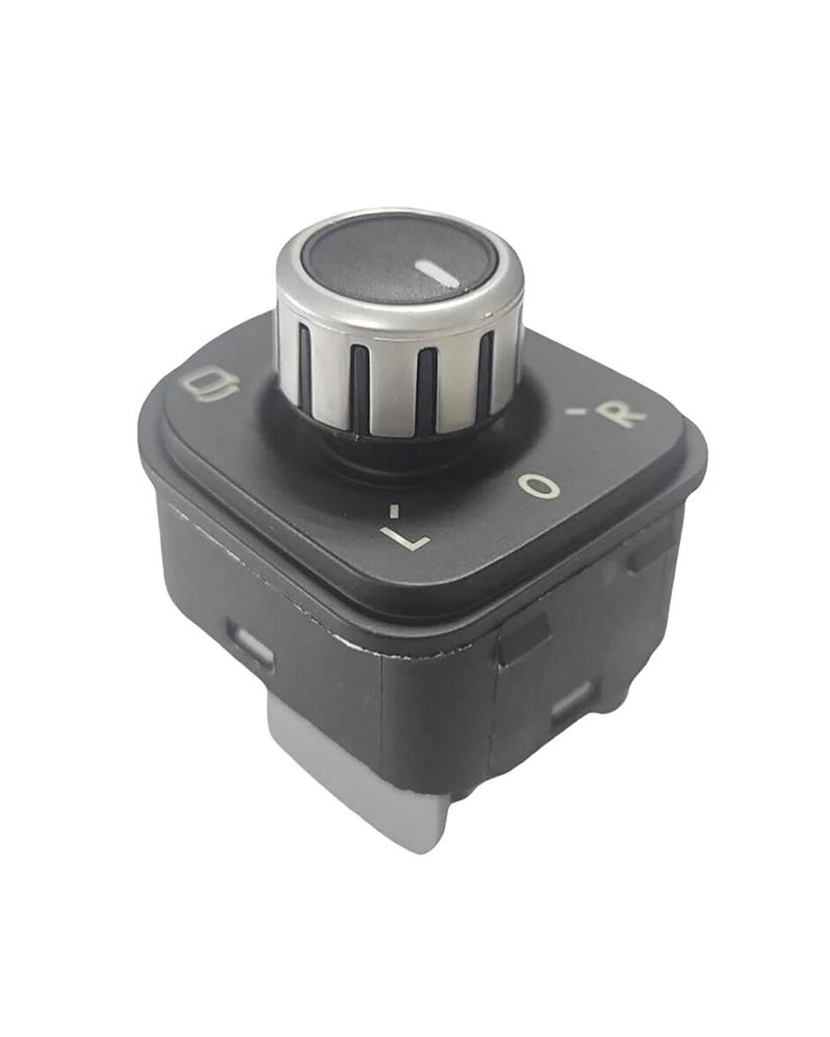 Interruptor de Espejo Lateral para Golf Mk6 Passat B6 Rabbit 1 Pieza Espejo retrovisor Cromado para Coche Perilla de Ajuste de calefacción 5Nd959565A