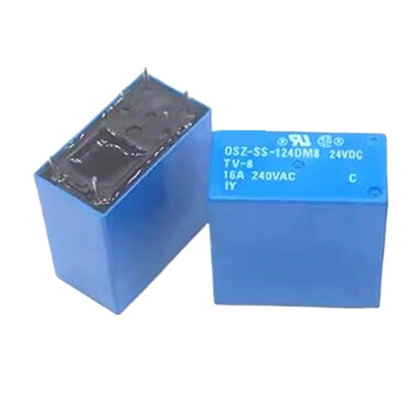 Relé 24V DC OSZ-SS-124DM8 componente electrónico industrial pack de 5 unidades