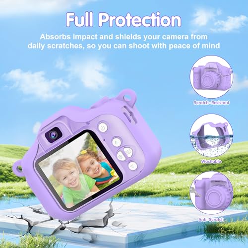 Funda de silicona para cámara Seckton X2 color púrpura miniatura 3