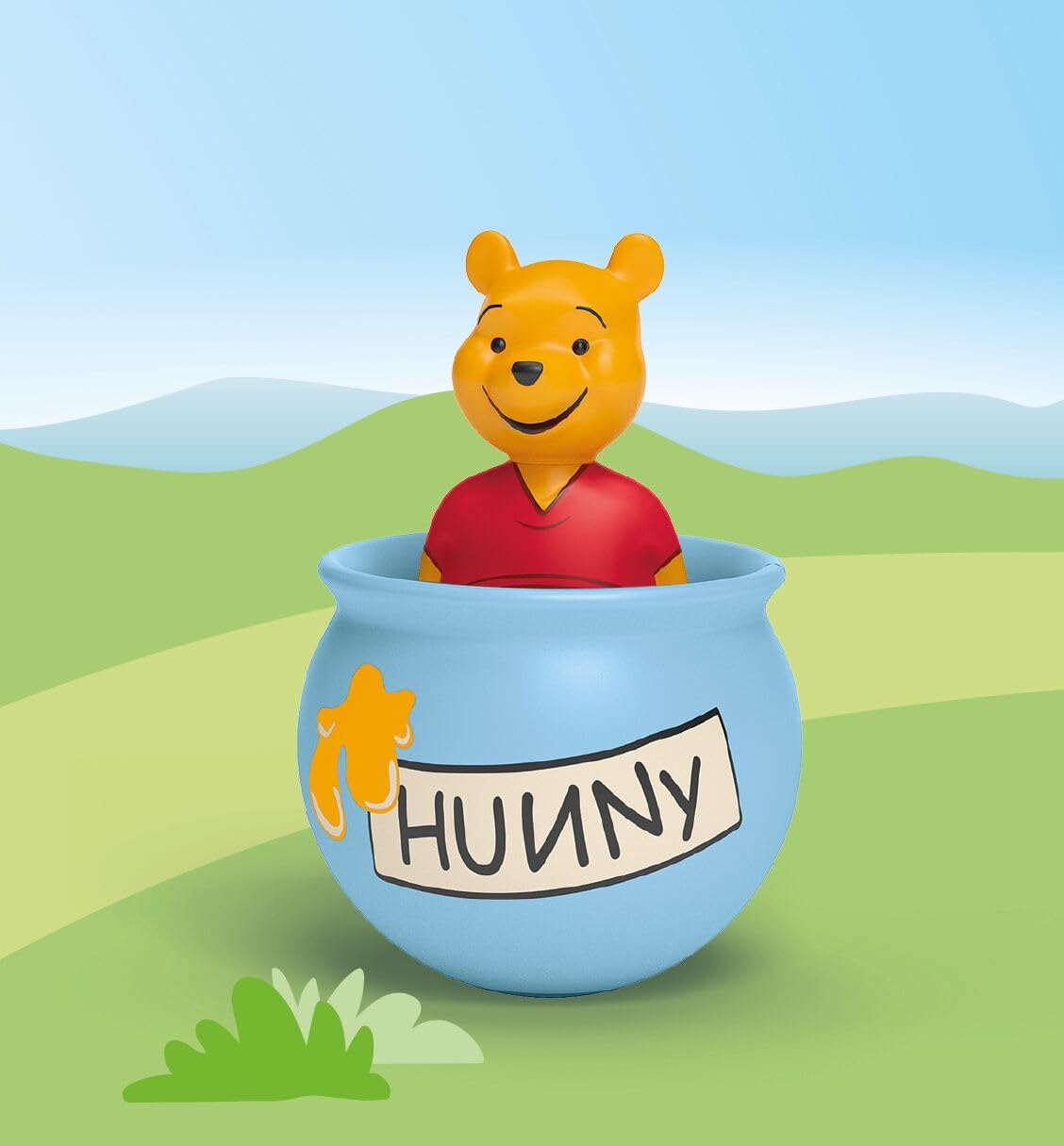 Playmobil 71695 JUNIOR & Disney: Winnie's Counter Balance Honey Pot, Winnie-the-Pooh, made from over 90% plant-based plastics - Image 3