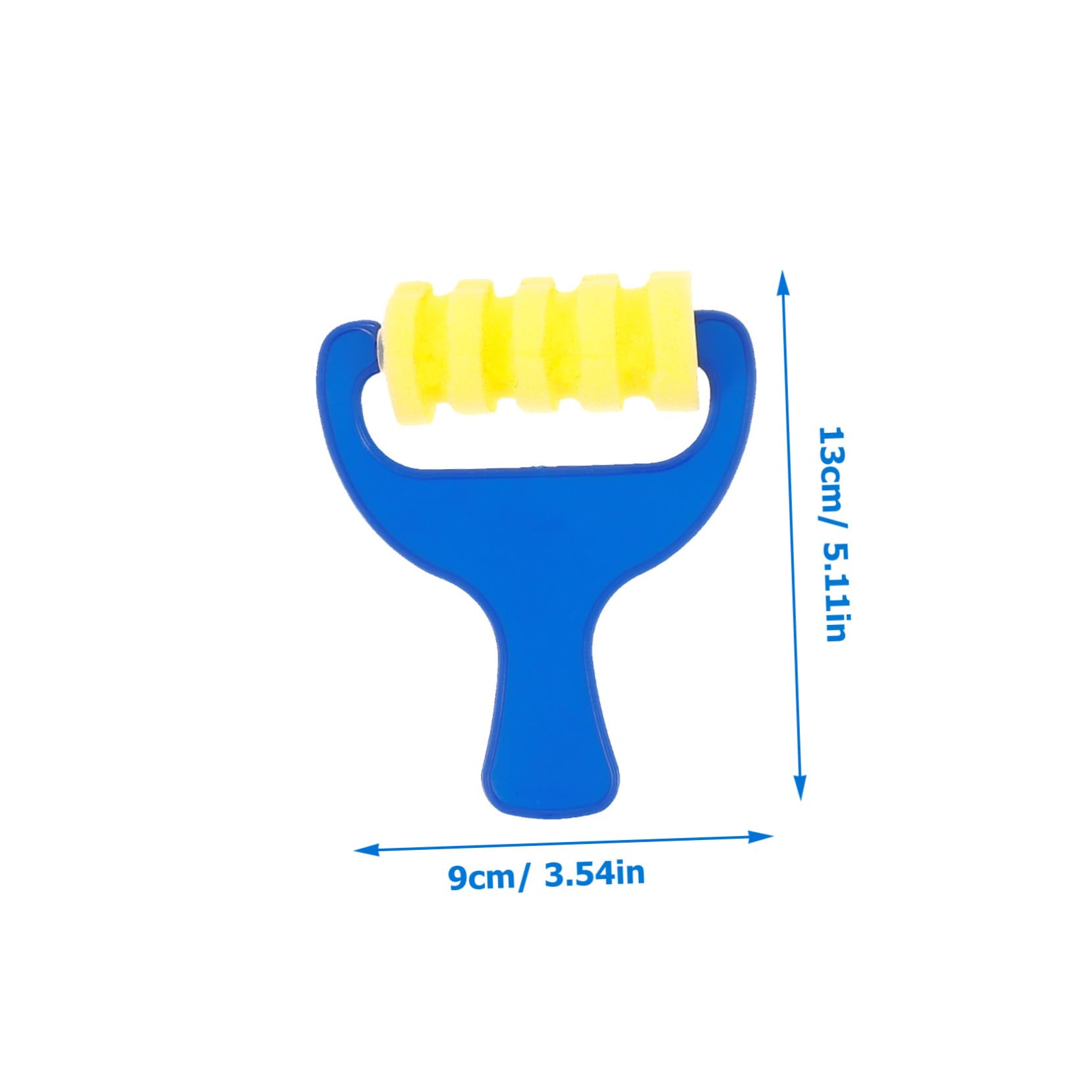 OSALADI 8Pcs Sponge Drawing Roller for Creative Graffiti Tool for Painting Doodling Art Projects Fun Stamp Brushes for Imagination and Learning