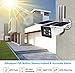 Solar Powered Wireless Outdoor 1080P Home Security Camera,2.4G WiFi Camera,IP65 Waterproof,2-Way Audio,Night Vision,Motion Detection,Smart Outdoor Surveillance Cam-iOS/Android App（NOT SUPPORT 5G wifi）