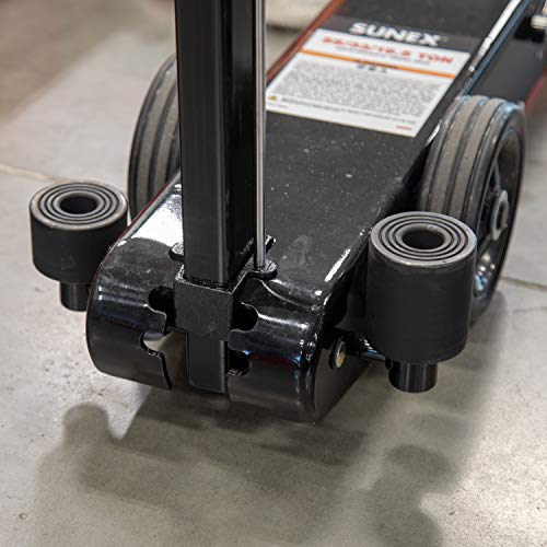 Image of Sunex 55 /33 /16.5 Ton Air /Hydraulic Steel Truck Jack