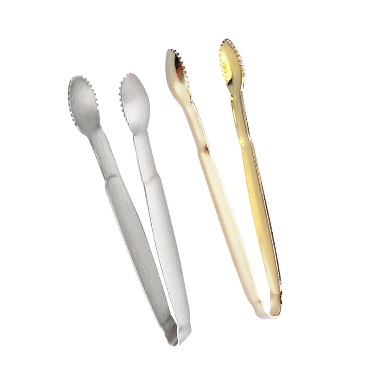 KICHOUSE Small Tongs for Kitchen Sugar Tongs Stainless Steel Perfect for Tea Party Breakfast