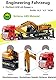 ZUKULIFE Baustellenfahrzeuge und Baustelle Bagger Flachbett LKW mit Bagger