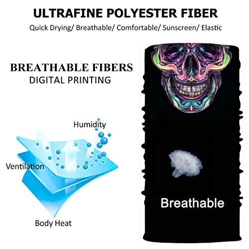 Yly Camouflage Face Mask Military Camo Face Mask Bandana Neck Gaiter Face Mask Balaclava Face Mask Magic Scraf Headwear Face Cover Uv Protection For Men Women (3Pcs) #TOP4