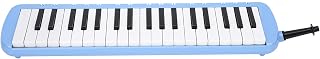 37 Keys Melodica Melodica 37 Keys Keyboard Wind Musical Instrument for Beginner Professional Training (Blue)