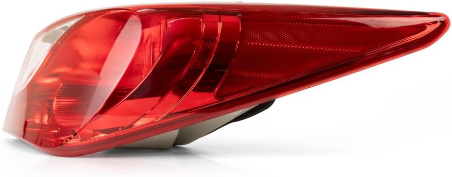 CarLights360: For 2011 2012 2013 2014 Hyundai Sonata Tail Light Assembly Passenger Side Outer w/Bulbs DOT Certified For HY2805116