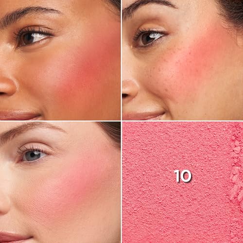 L'Oréal Paris L'Oreal Paris Infallible Up to 24H Fresh Wear Soft Matte Blush, Blendable, Long-Lasting and Waterproof Cheek Make Up, Confident Pink 10, 0.31 Oz