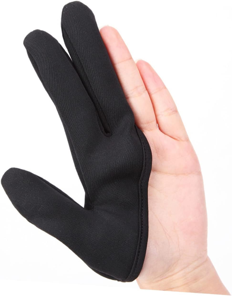 Ipetboom Insulated Scalding Finger Cots Hairdressing Three Finger Cover Heat Resistant Gloves for Women Manicure Hair Styling Tools Ove Glove