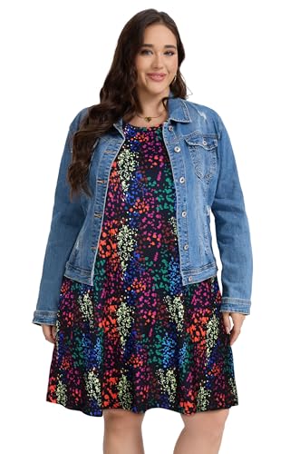 Image of elescat Plus Size Summer Dresses for Women Sleeveless Pockets Beach Tshirt Tank Sundress 2026