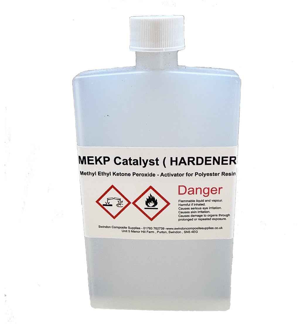 MEKP Hardener activator for Polyester Resin gelcoat and Topcoat Products (100ml)