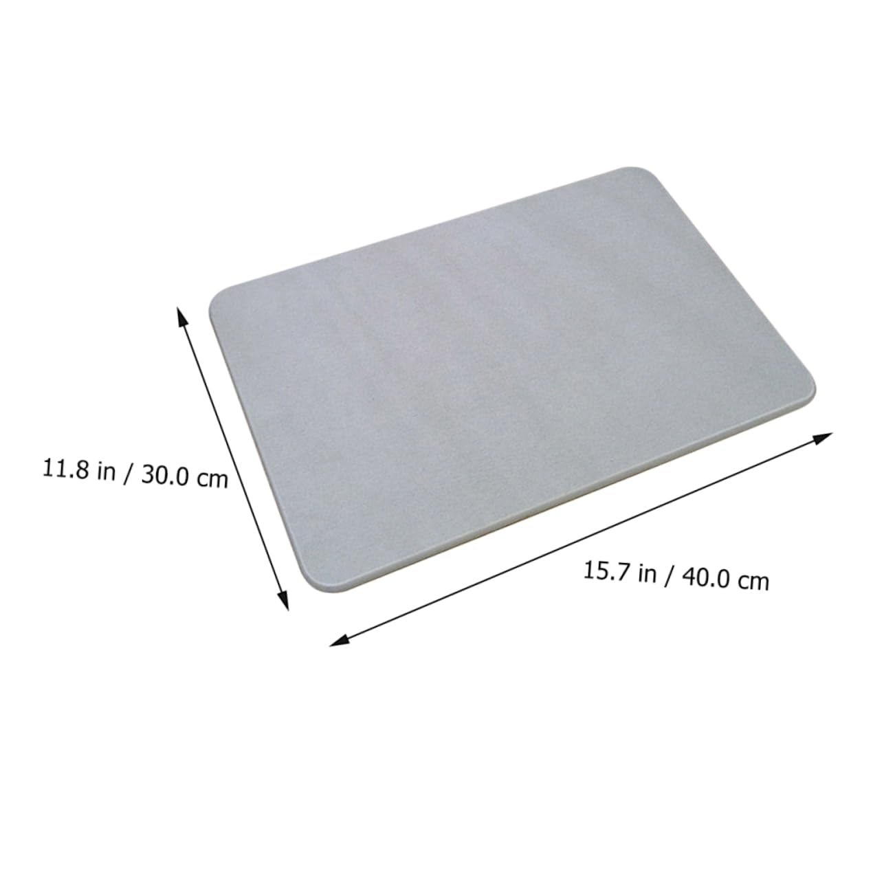 Tapis de Sol Antidérapant Absorbant en Terre de Diatomée