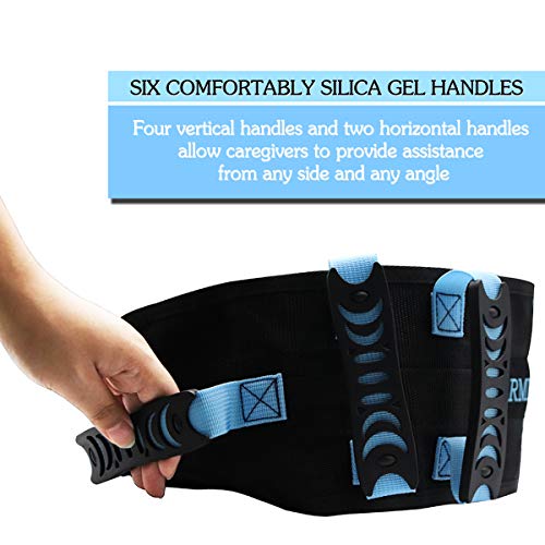 Brmdt Gait Belts Transfer Belts With Handle, Seat Belt For Wheel Chair - Safety Gait Patient Assist-Lift Gait Belt Transfer Belt With Handles, One-Click Quick Release Locking Buckle (31"-54") #TOP3