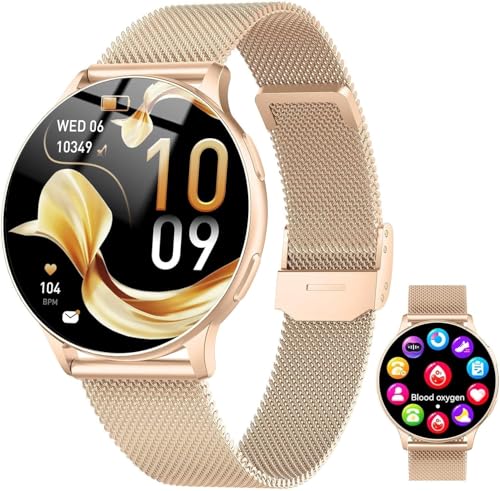 Montre Connectée Femme avec Appel Bluetooth, 1.32
