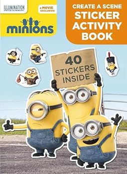 Paperback Minions - Create a Scene Sticker Activity Book